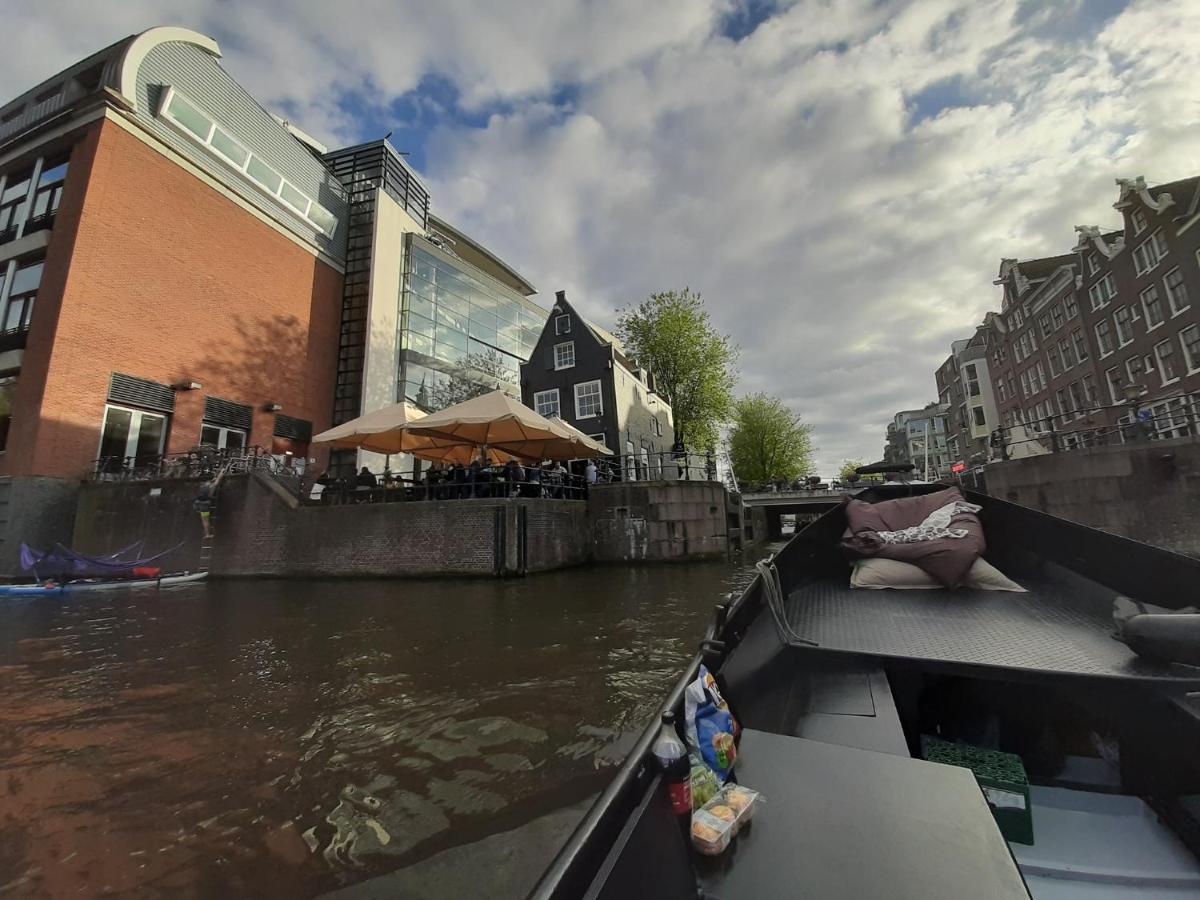 Hotel Euphrate Houseboat Amsterdam Exterior foto