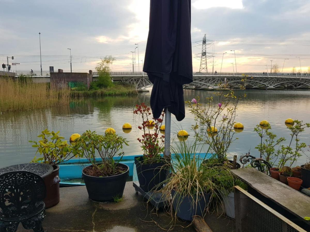 Hotel Euphrate Houseboat Amsterdam Exterior foto