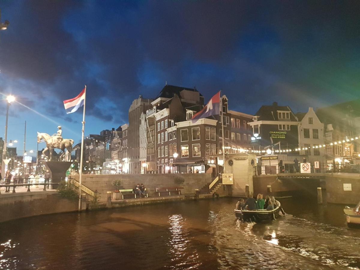 Hotel Euphrate Houseboat Amsterdam Exterior foto