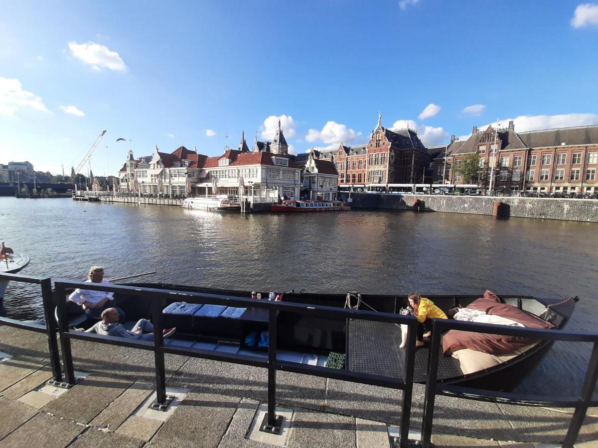Hotel Euphrate Houseboat Amsterdam Exterior foto